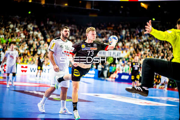 Handball I Herren I Euro 2024 I Hauptrunde I Gruppe 1 I Deutschland - Österreich I 20.01.2024