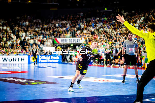 Handball I Herren I Euro 2024 I Hauptrunde I Gruppe 1 I Deutschland - Österreich I 20.01.2024