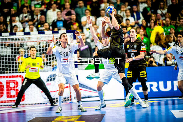 Handball I Herren I Euro 2024 I Hauptrunde I Gruppe 1 I Deutschland - Österreich I 20.01.2024