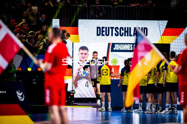 Handball I Herren I Euro 2024 I Halbfinale I Deutschland - Dänemark I 26.01.2024