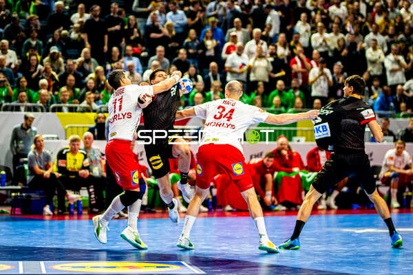 Handball I Herren I Euro 2024 I Halbfinale I Deutschland - Dänemark I 26.01.2024