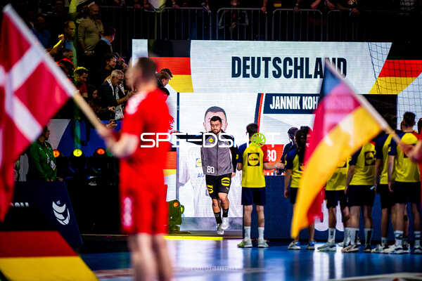 Handball I Herren I Euro 2024 I Halbfinale I Deutschland - Dänemark I 26.01.2024