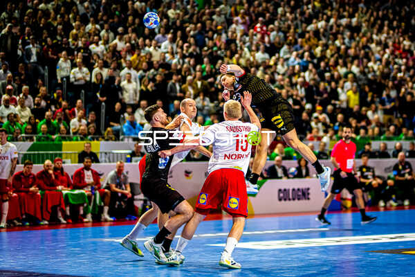 Handball I Herren I Euro 2024 I Halbfinale I Deutschland - Dänemark I 26.01.2024