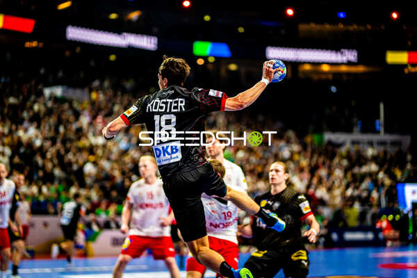 Handball I Herren I Euro 2024 I Halbfinale I Deutschland - Dänemark I 26.01.2024
