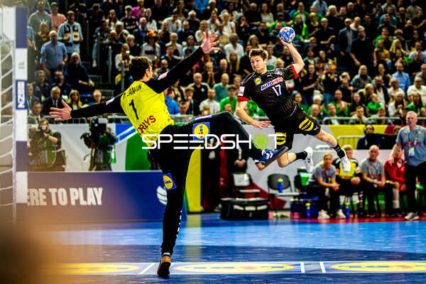 Handball I Herren I Euro 2024 I Halbfinale I Deutschland - Dänemark I 26.01.2024