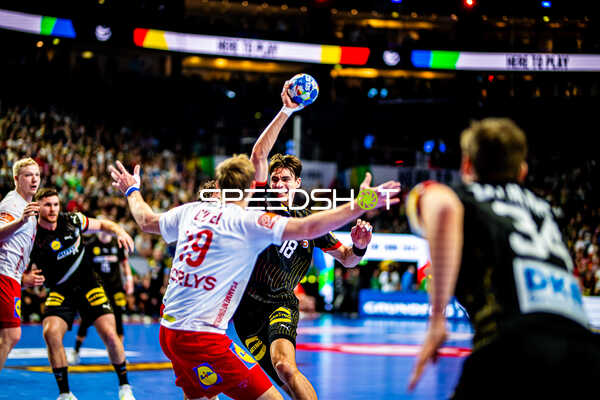 Handball I Herren I Euro 2024 I Halbfinale I Deutschland - Dänemark I 26.01.2024