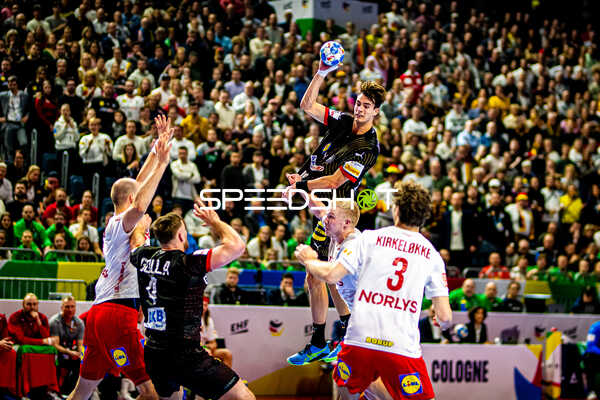 Handball I Herren I Euro 2024 I Halbfinale I Deutschland - Dänemark I 26.01.2024