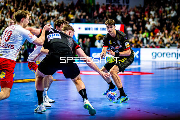 Handball I Herren I Euro 2024 I Halbfinale I Deutschland - Dänemark I 26.01.2024