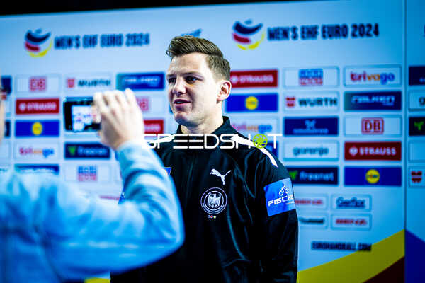 Handball I Herren I Euro 2024 I Mediacall I 27.01.2024