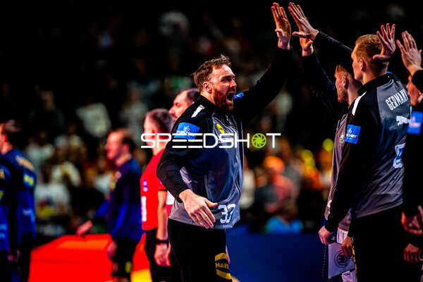 Handball I Herren I Euro 2024 I Spiel um Platz 3 I Deutschland - Schweden I 28.01.2024