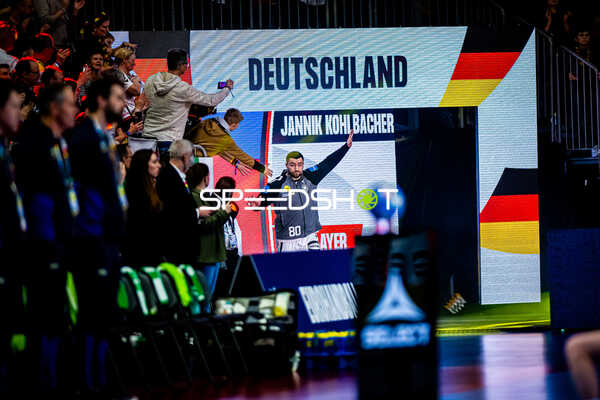 Handball I Herren I Euro 2024 I Spiel um Platz 3 I Deutschland - Schweden I 28.01.2024