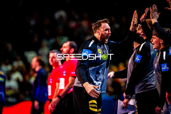Handball I Herren I Euro 2024 I Spiel um Platz 3 I Deutschland - Schweden I 28.01.2024