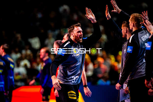 Handball I Herren I Euro 2024 I Spiel um Platz 3 I Deutschland - Schweden I 28.01.2024