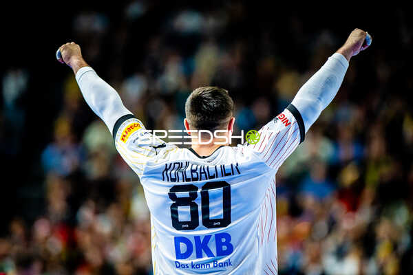 Handball I Herren I Euro 2024 I Spiel um Platz 3 I Deutschland - Schweden I 28.01.2024