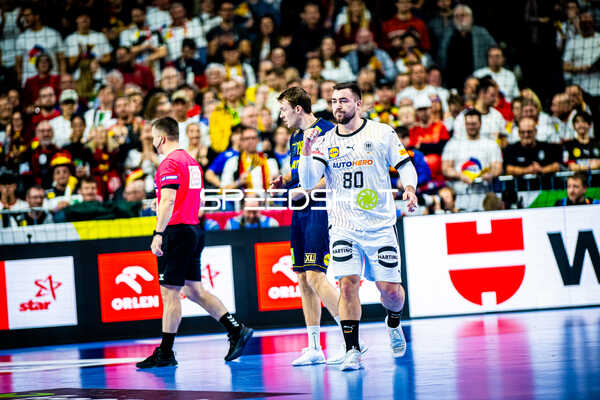 Handball I Herren I Euro 2024 I Spiel um Platz 3 I Deutschland - Schweden I 28.01.2024