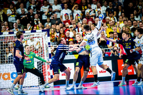 Handball I Herren I Euro 2024 I Spiel um Platz 3 I Deutschland - Schweden I 28.01.2024