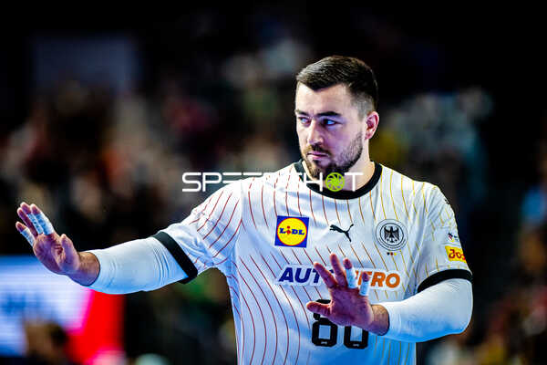 Handball I Herren I Euro 2024 I Spiel um Platz 3 I Deutschland - Schweden I 28.01.2024