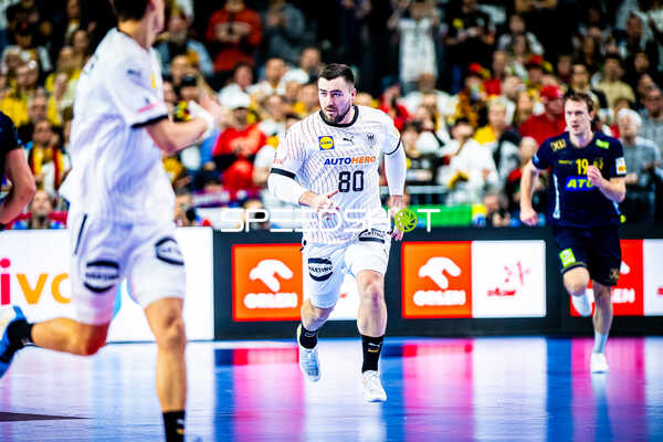 Handball I Herren I Euro 2024 I Spiel um Platz 3 I Deutschland - Schweden I 28.01.2024