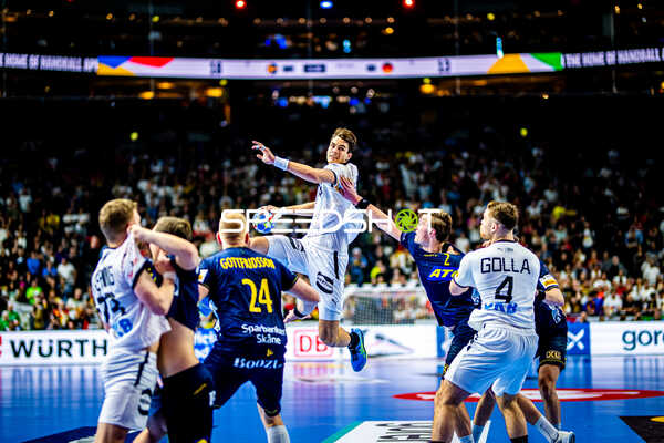 Handball I Herren I Euro 2024 I Spiel um Platz 3 I Deutschland - Schweden I 28.01.2024