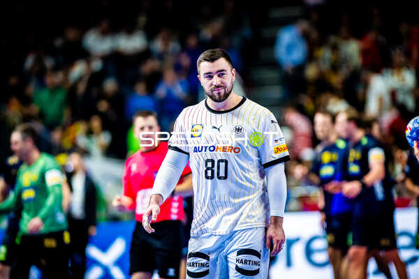 Handball I Herren I Euro 2024 I Spiel um Platz 3 I Deutschland - Schweden I 28.01.2024