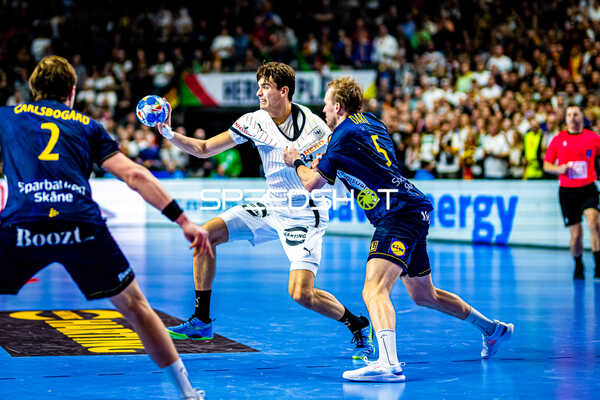 Handball I Herren I Euro 2024 I Spiel um Platz 3 I Deutschland - Schweden I 28.01.2024