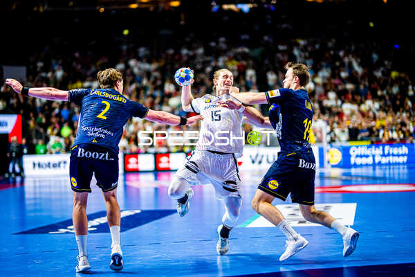 Handball I Herren I Euro 2024 I Spiel um Platz 3 I Deutschland - Schweden I 28.01.2024