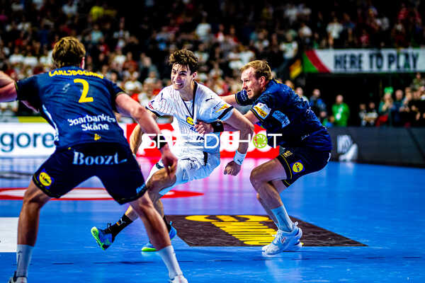 Handball I Herren I Euro 2024 I Spiel um Platz 3 I Deutschland - Schweden I 28.01.2024