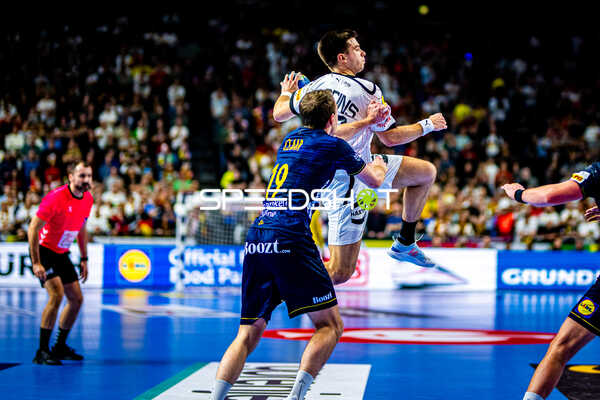 Handball I Herren I Euro 2024 I Spiel um Platz 3 I Deutschland - Schweden I 28.01.2024