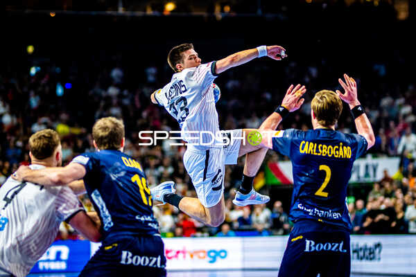 Handball I Herren I Euro 2024 I Spiel um Platz 3 I Deutschland - Schweden I 28.01.2024