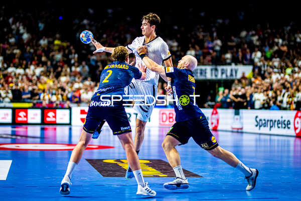 Handball I Herren I Euro 2024 I Spiel um Platz 3 I Deutschland - Schweden I 28.01.2024