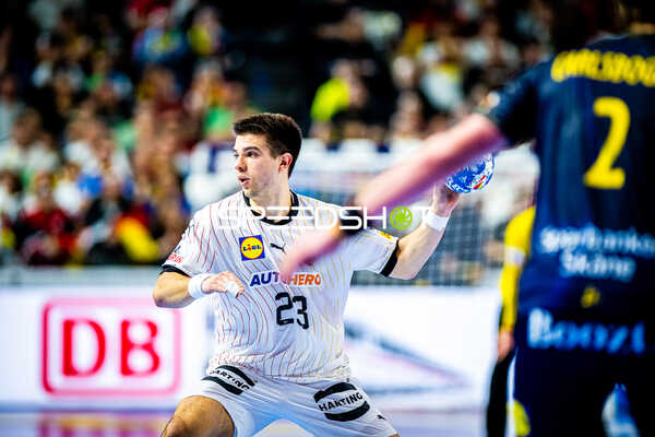 Handball I Herren I Euro 2024 I Spiel um Platz 3 I Deutschland - Schweden I 28.01.2024