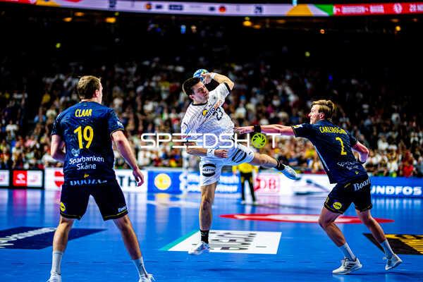 Handball I Herren I Euro 2024 I Spiel um Platz 3 I Deutschland - Schweden I 28.01.2024