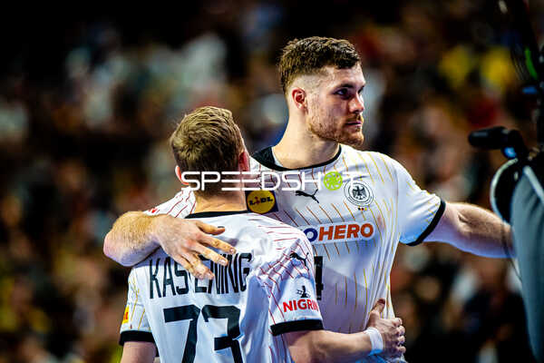 Handball I Herren I Euro 2024 I Spiel um Platz 3 I Deutschland - Schweden I 28.01.2024
