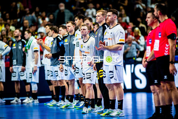 Handball I Herren I Euro 2024 I Spiel um Platz 3 I Deutschland - Schweden I 28.01.2024