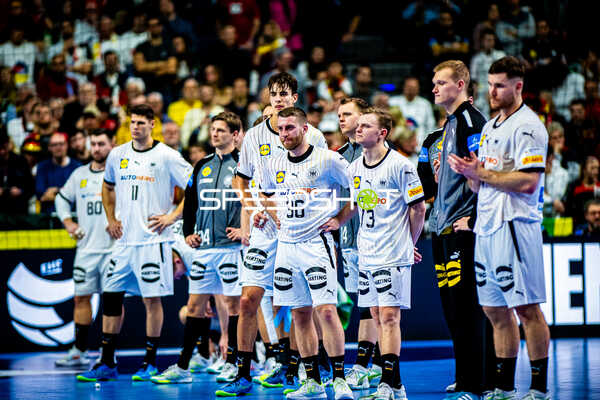 Handball I Herren I Euro 2024 I Spiel um Platz 3 I Deutschland - Schweden I 28.01.2024