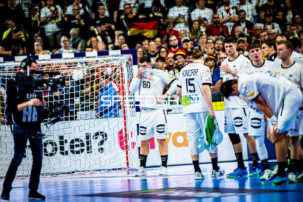 Handball I Herren I Euro 2024 I Spiel um Platz 3 I Deutschland - Schweden I 28.01.2024