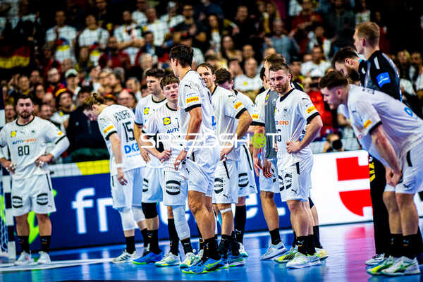 Handball I Herren I Euro 2024 I Spiel um Platz 3 I Deutschland - Schweden I 28.01.2024