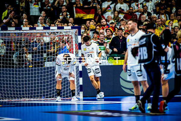 Handball I Herren I Euro 2024 I Spiel um Platz 3 I Deutschland - Schweden I 28.01.2024