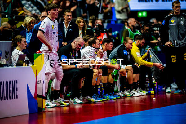 Handball I Herren I Euro 2024 I Spiel um Platz 3 I Deutschland - Schweden I 28.01.2024