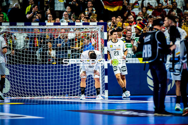 Handball I Herren I Euro 2024 I Spiel um Platz 3 I Deutschland - Schweden I 28.01.2024