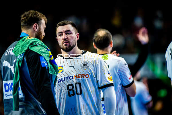 Handball I Herren I Euro 2024 I Spiel um Platz 3 I Deutschland - Schweden I 28.01.2024