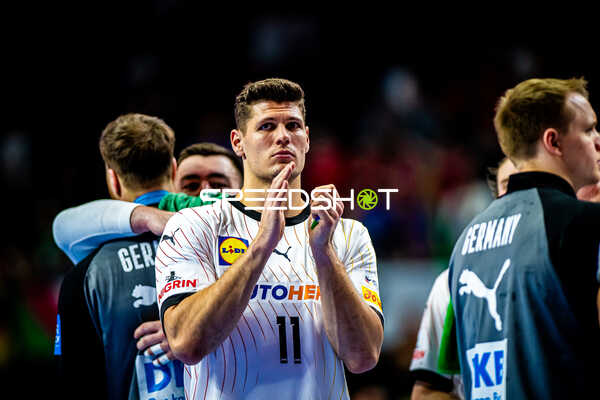 Handball I Herren I Euro 2024 I Spiel um Platz 3 I Deutschland - Schweden I 28.01.2024
