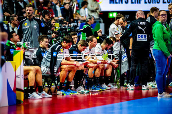 Handball I Herren I Euro 2024 I Spiel um Platz 3 I Deutschland - Schweden I 28.01.2024