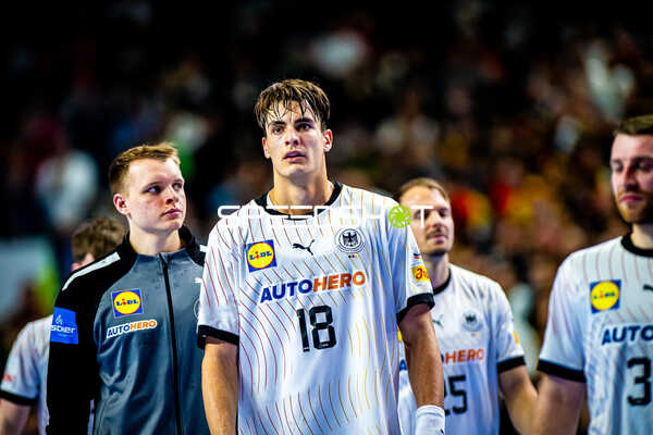 Handball I Herren I Euro 2024 I Spiel um Platz 3 I Deutschland - Schweden I 28.01.2024