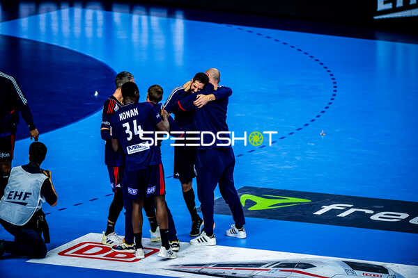 Handball I Herren I Euro 2024 I Finale I Dänemark - Frankreich I 28.01.2024