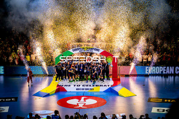 Handball I Herren I Euro 2024 I Finale I Dänemark - Frankreich I 28.01.2024
