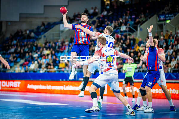 Handball I Herren I Saison 2023-2024 I 2. Handballbundesliga I 20. Spieltag I SG BBM Bietigheim - TV Großwallstadt I 10.02.2024 Juan de la Pena (13, SG BBM Bietigheim)
Ort: Bietigheim-Bissingen, Germany
Datum: 10.02.2024 - Juan de la Pena