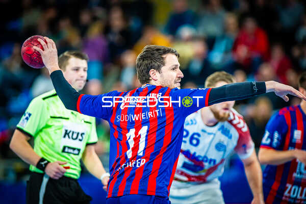 Handball I Herren I Saison 2023-2024 I 2. Handballbundesliga I 20. Spieltag I SG BBM Bietigheim - TV Großwallstadt I 10.02.2024 Christian Schäfer (11, SG BBM Bietigheim)
Ort: Bietigheim-Bissingen, Germany
Datum: 10.02.2024 - Christian Schäfer