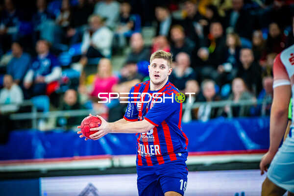Handball I Herren I Saison 2023-2024 I 2. Handballbundesliga I 20. Spieltag I SG BBM Bietigheim - TV Großwallstadt I 10.02.2024 Alexander Velz (19, SG BBM Bietigheim)
Ort: Bietigheim-Bissingen, Germany
Datum: 10.02.2024 - Alexander Velz