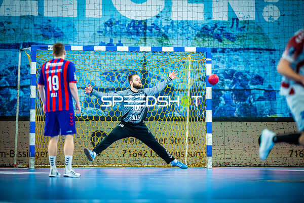 Handball I Herren I Saison 2023-2024 I 2. Handballbundesliga I 20. Spieltag I SG BBM Bietigheim - TV Großwallstadt I 10.02.2024 Fredrik Genz (16, SG BBM Bietigheim)
Ort: Bietigheim-Bissingen, Germany
Datum: 10.02.2024 - Fredrik Genz